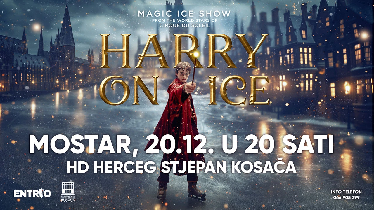 Magični spektakl 'Harry on Ice!' stiže u Mostar