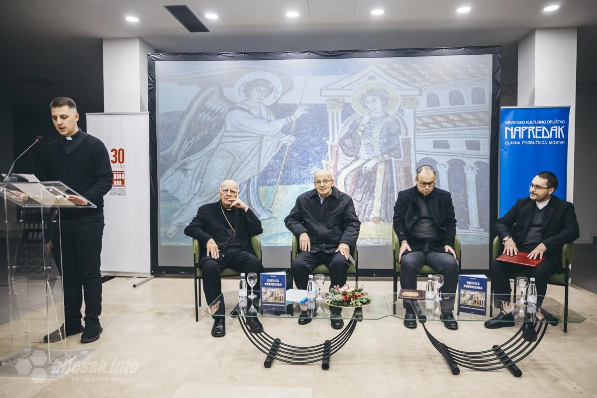 FOTO | Predstavljena knjiga mons. Ratka Perića 'Djevice premudra: O Međugorju iz ljubavi prema istini'