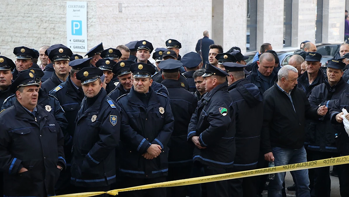 Mirni prosvjed policajaca