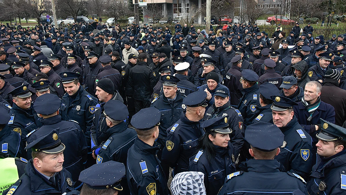 Prosvjed policajaca