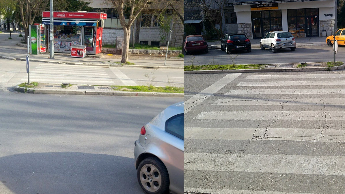 Pješački u Mostaru – sad me ima, sad me nema 