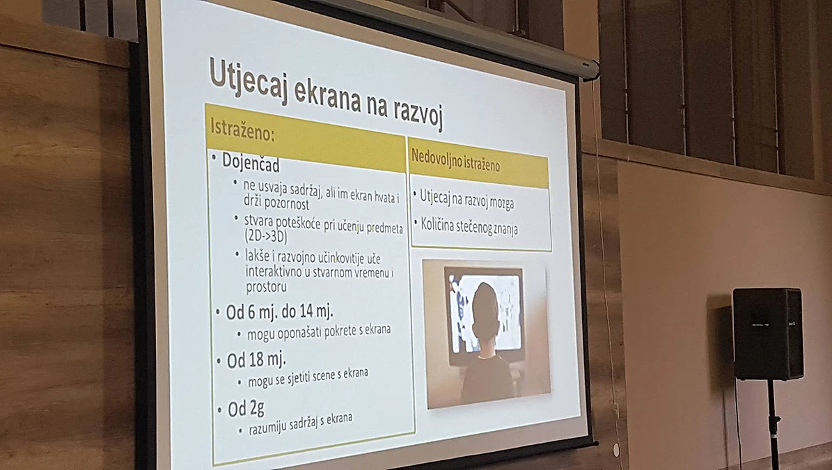 Utjecaj ekrana na razvoj djece