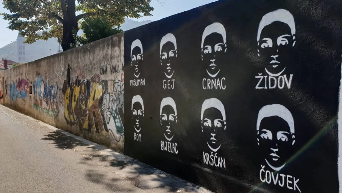 Poruke s mostarskih zidova