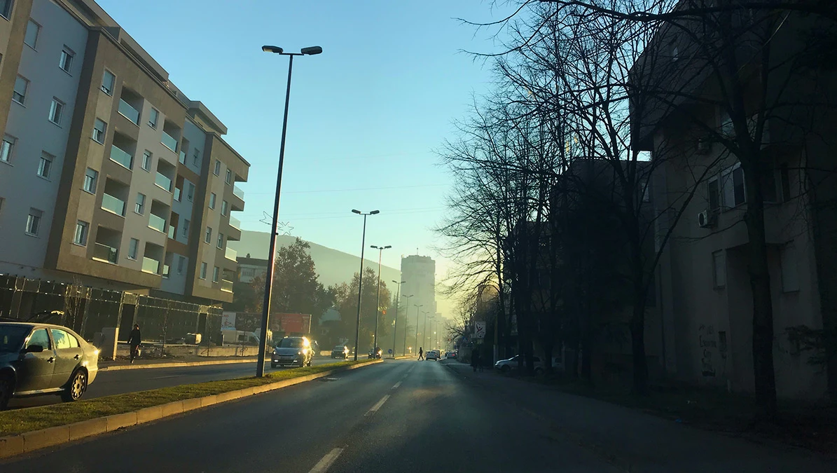 Ledeno jutro u Mostaru