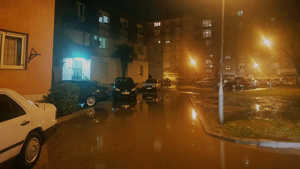 Voda u Hercegovini, snijeg u Bosni