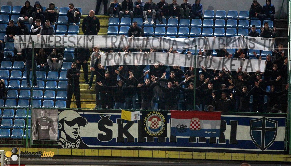 Na nebeskim travnjacima sada braniš ti