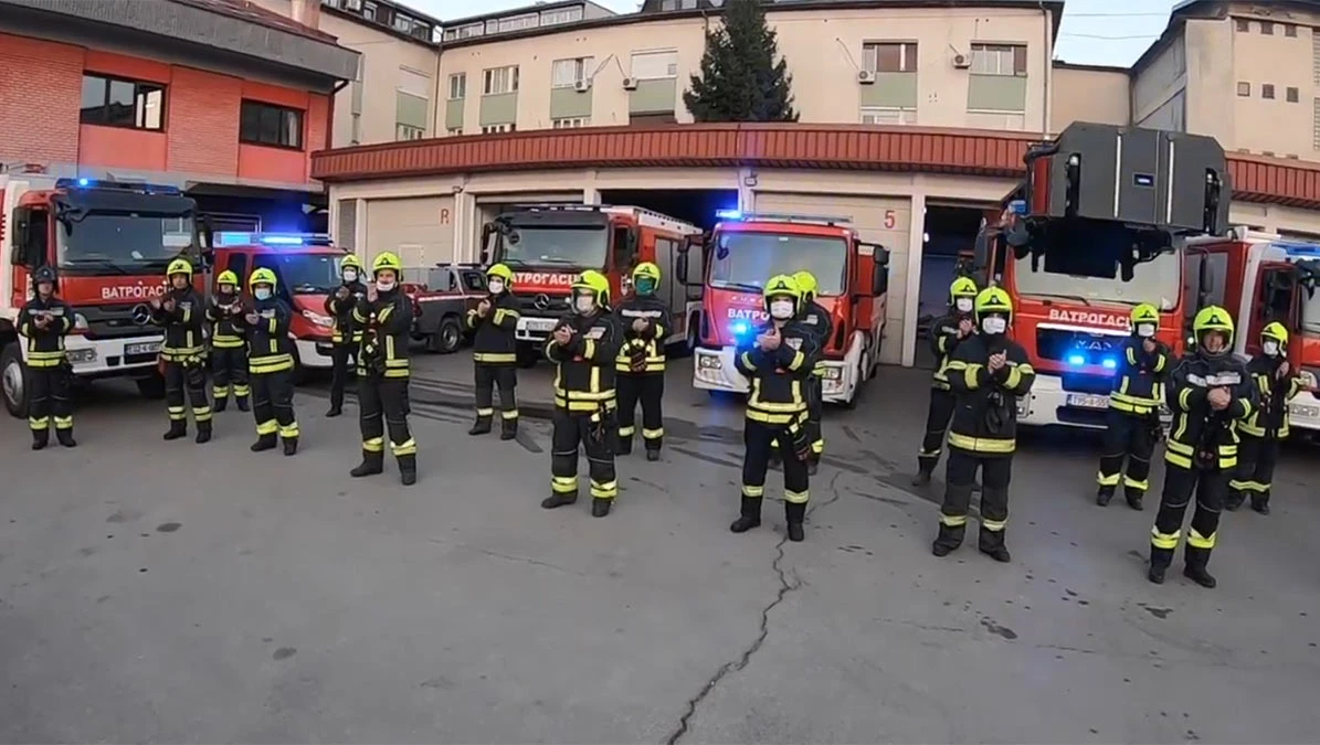 Vatrogasci za zdravstvene radnike