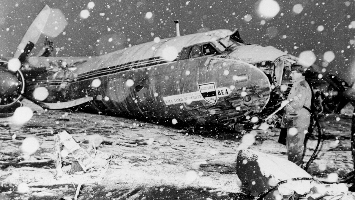 Pao avion s igračima Manchestera