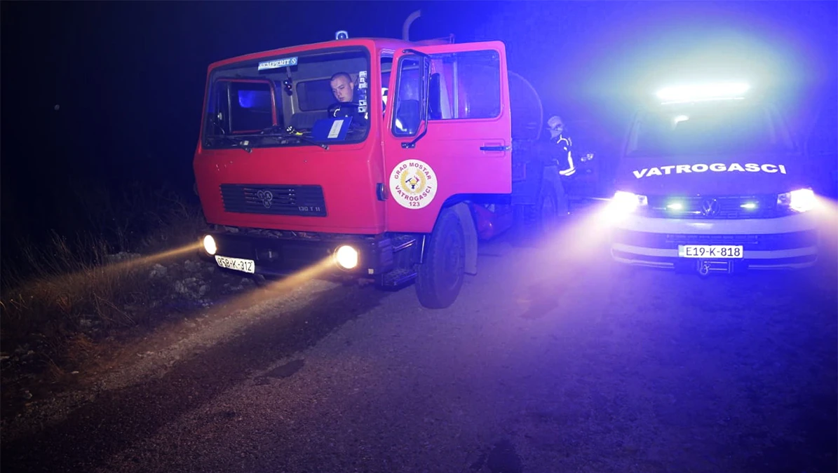 Požar na Fortici