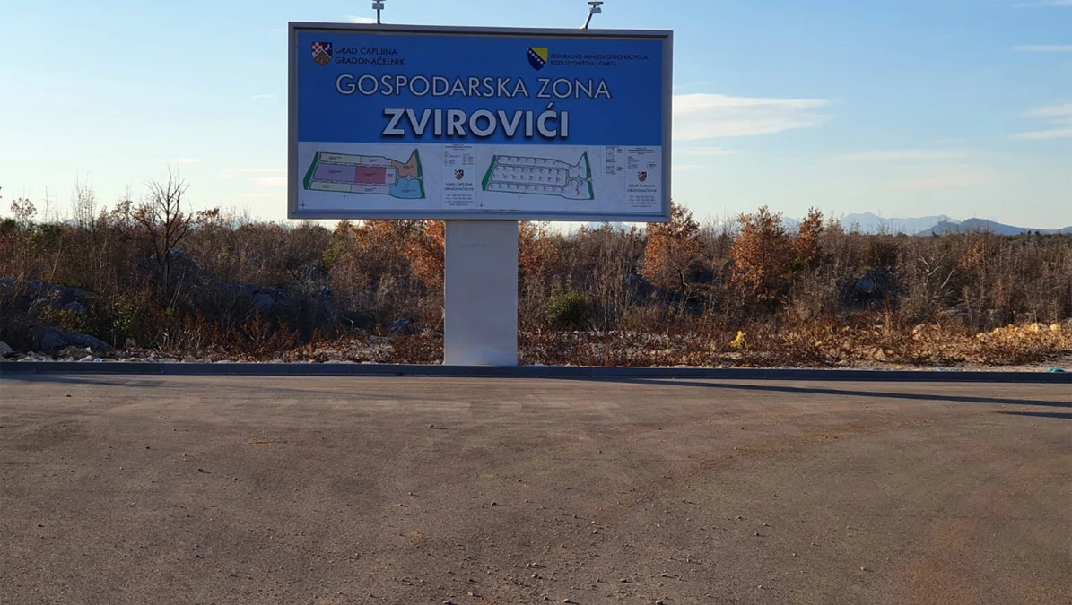 Gospodarska zona Zvirovići čeka investitore