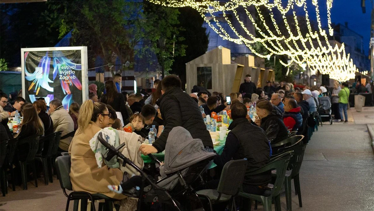 Zajednički iftar u Fejićevoj