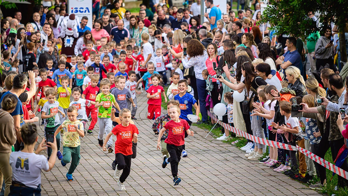 350 djece u Zrinjevcu trčalo Monte utrku za djecu