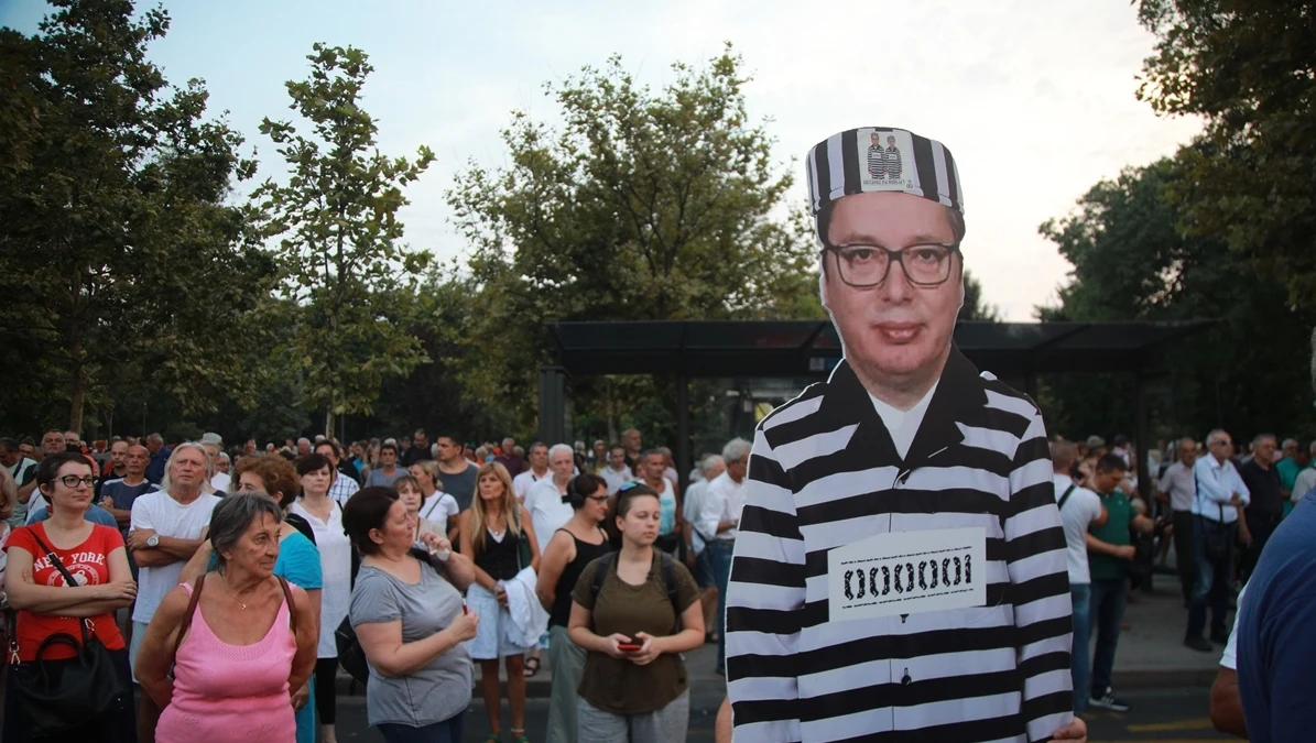 Srbija ne odustaje - 16. prosvjed protiv nasilja