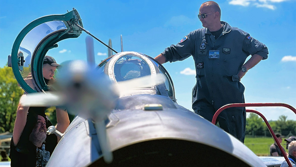 MiG-21: Pogled u kabinu