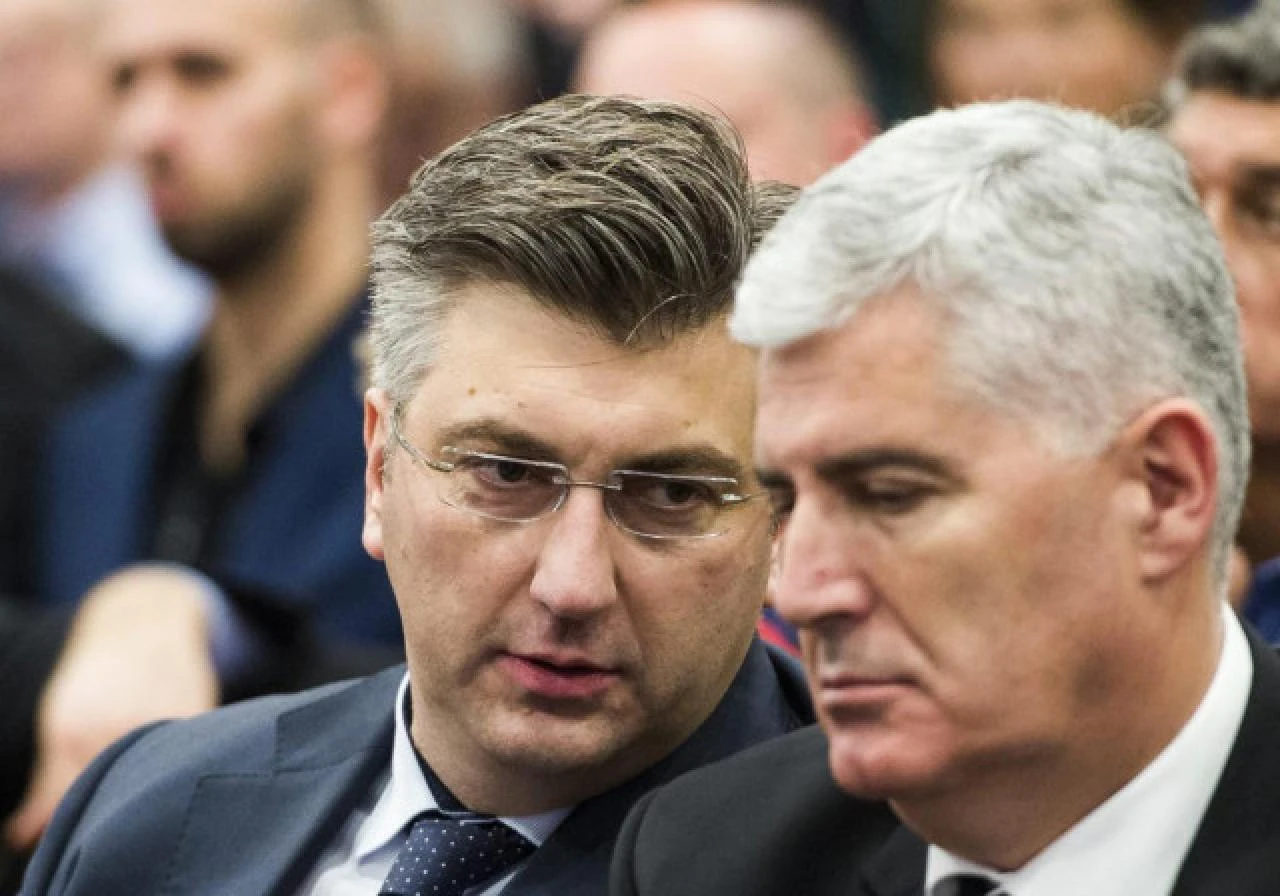 Plenković nije čuo Čovićev govor u NSRS-u, razgovarat će s njim o tome