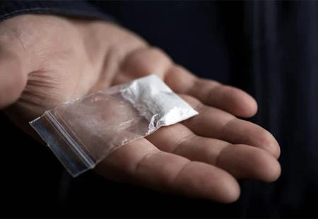 S balkona obiteljske kuće u Grudama bacala kokain