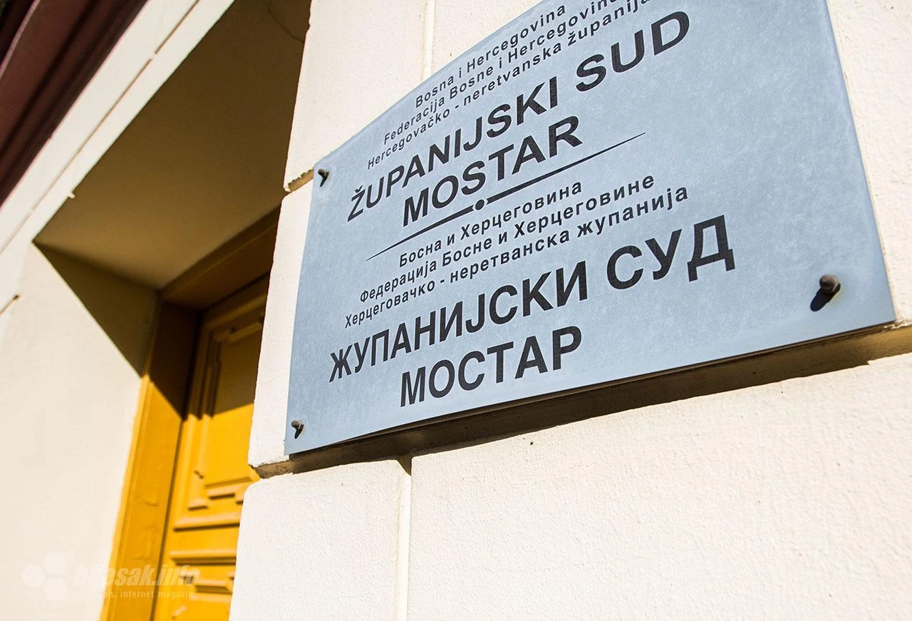 550.000 KM za obnovu zgrade Županijskog suda u Mostaru