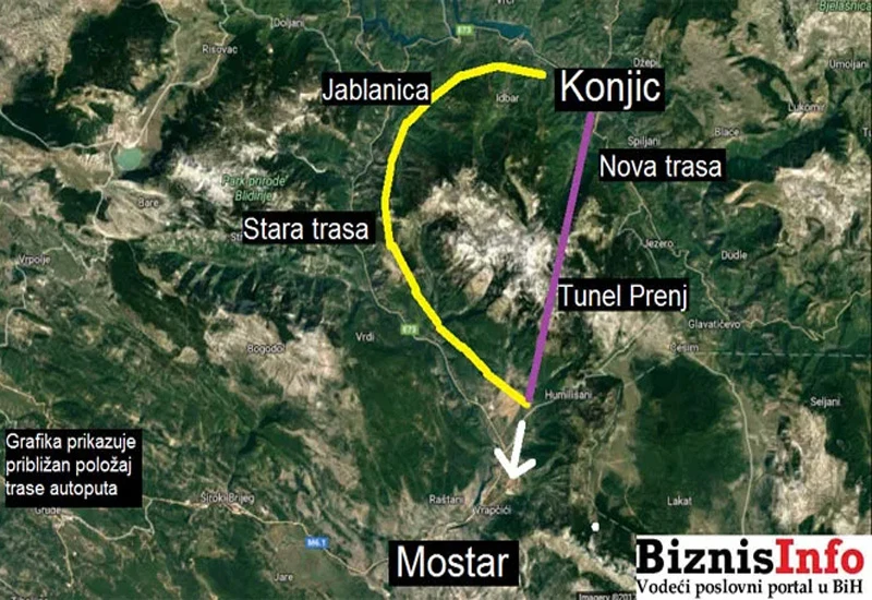Javni interes: Ubrzat će se izgradnja tunela Prenj