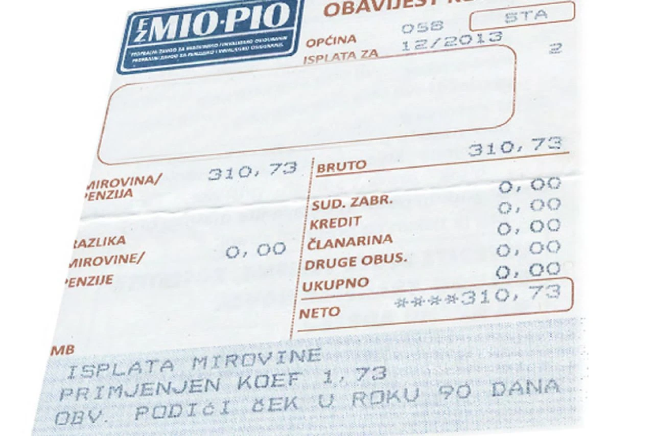 MIO će morati prekršiti zakon da isplati mirovine?