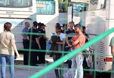 Nekoliko migranata pobjeglo iz kampa Salakovac