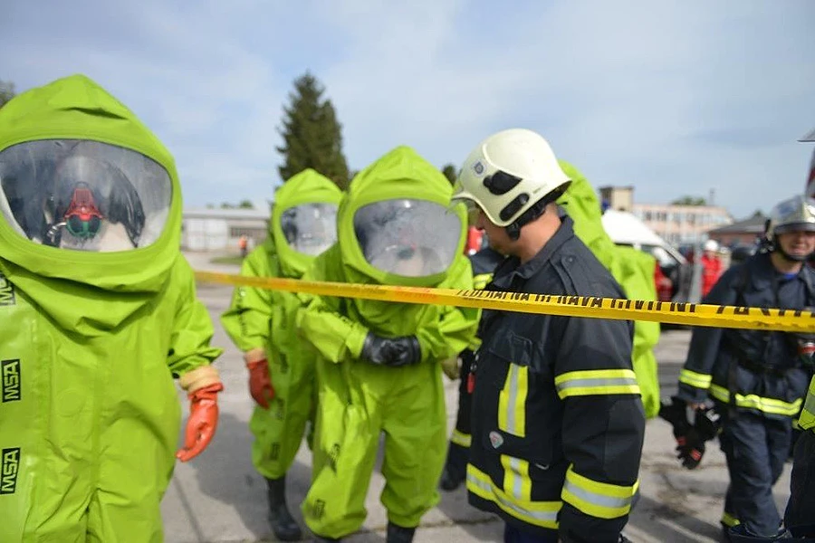 VIDEO | Kemijski incident na jezeru Modrac