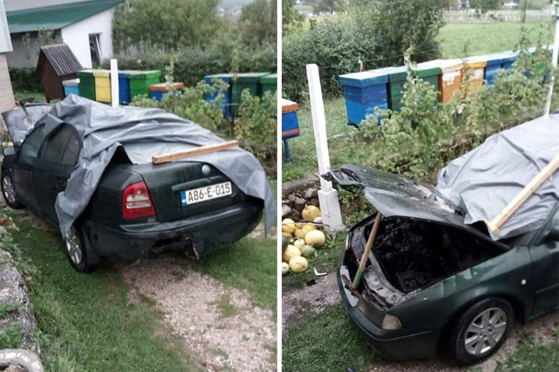 Prividena osoba osumnjičena za paljenje automobila kiseljačkog imama