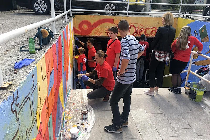 Bihać postao prvi bh. grad koji ima Mural inkluzije