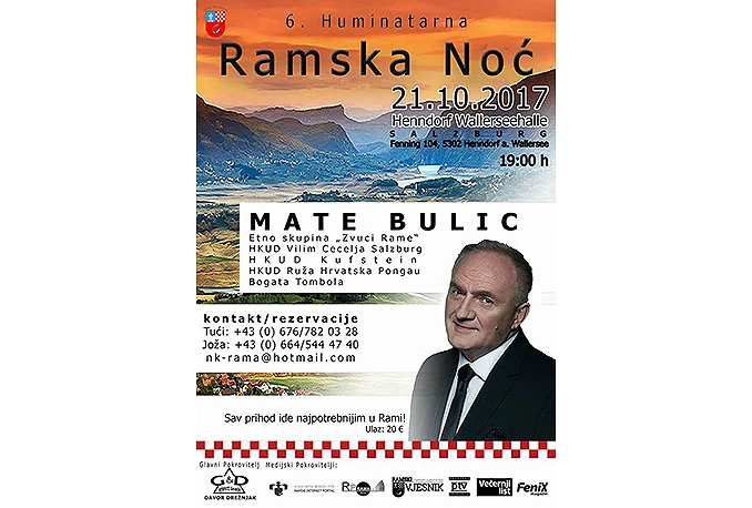 NK Rama Salzburg organizira Ramsku noć u Salzburgu