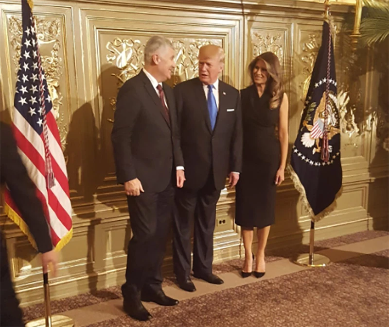 Čović se susreo s Trumpom: Govor o BiH bit će nešto duži