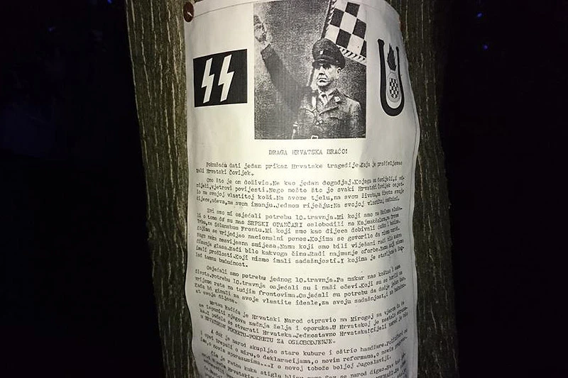 U Sarajevu polijepljeni plakati s likom Ante Pavelića