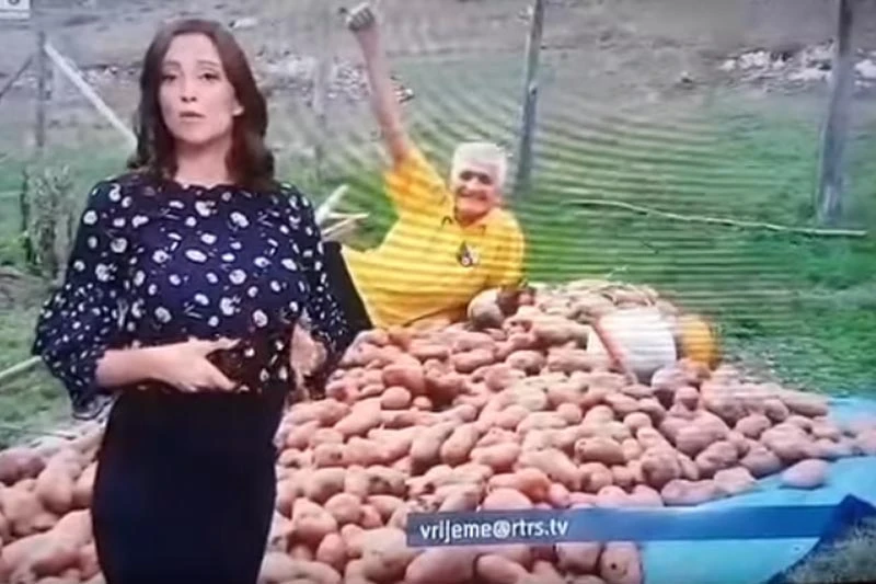 VIDEO | Polugoli Nikola Špirić u vremenskoj prognozi