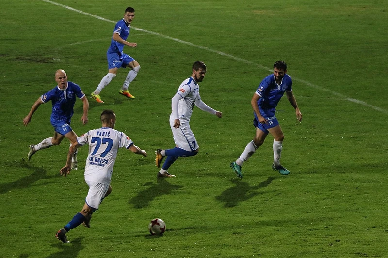 Željezničar uvjerljivom pobjedom nad Krupom proslavio 96. rođendan