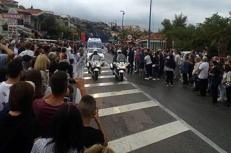 Relikvije svetog Leopolda Mandića dočekane u Neumu