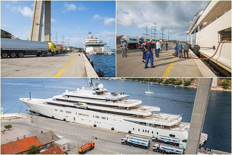 Abramovič tankao jahtu u Gružu, gorivo platio milijun eura
