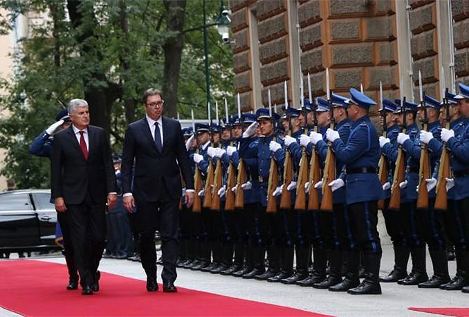 Sastanak Čović-Vučić: Dolazi novo vrijeme okrenuto budućnosti