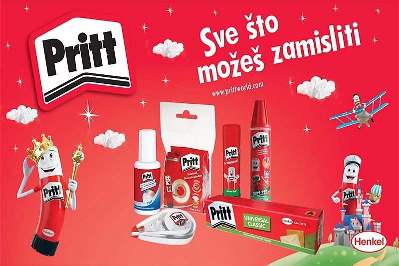 Probudite kreativnost uz Pritt moć prirodnog lijepljenja!