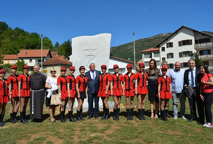 VIDEO | Svečano otkriven 'Tvrtkov biljeg' na ulazu u Prozor 