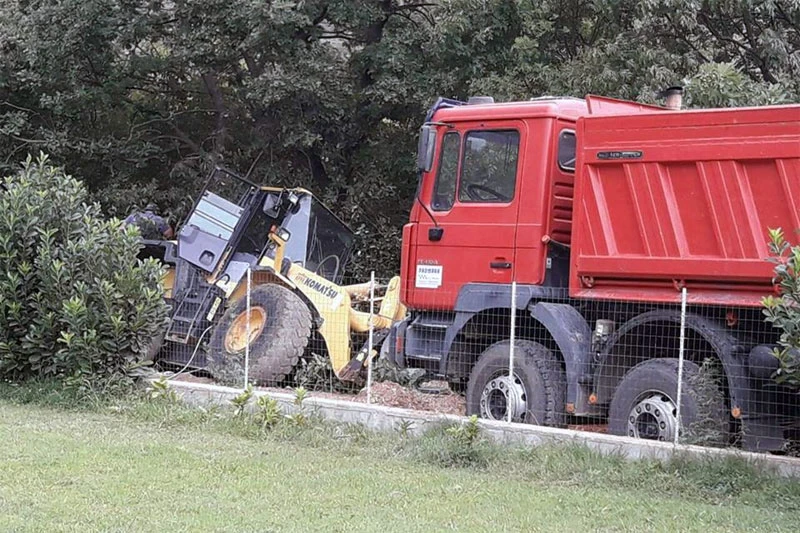 Počela sanacija oštećenog puta na poluotoku Mostarskog jezera