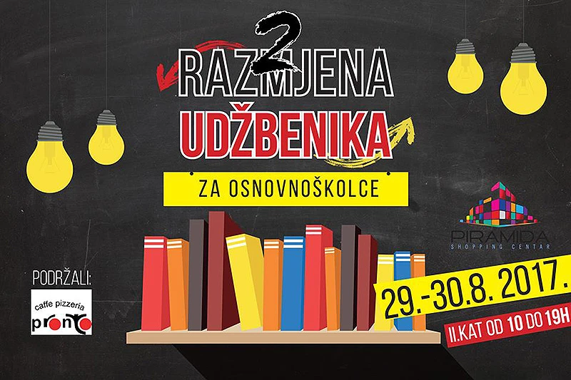 Pokloni, prodaj, kupi korišteni udžbenik ili igračku!