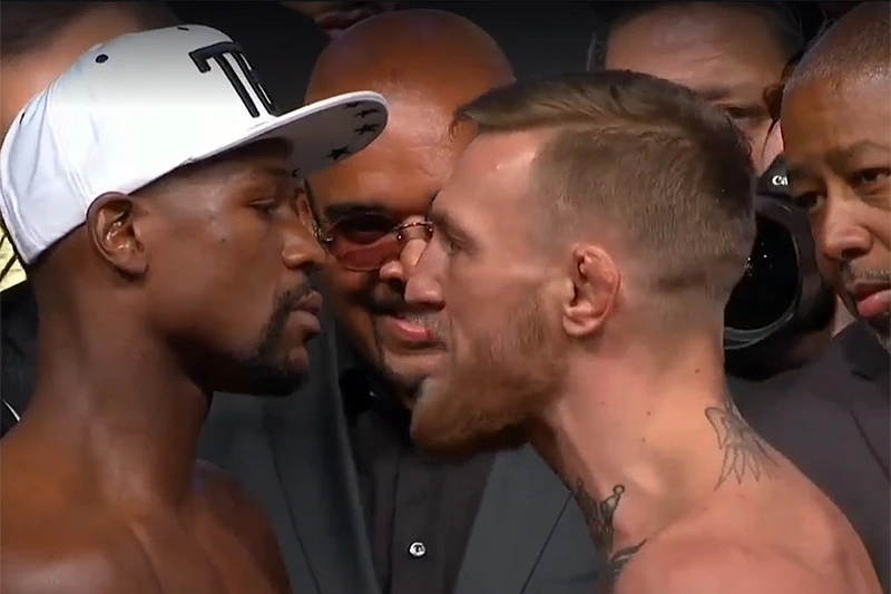 VIDEO | Sučelili se McGregor i Mayweather