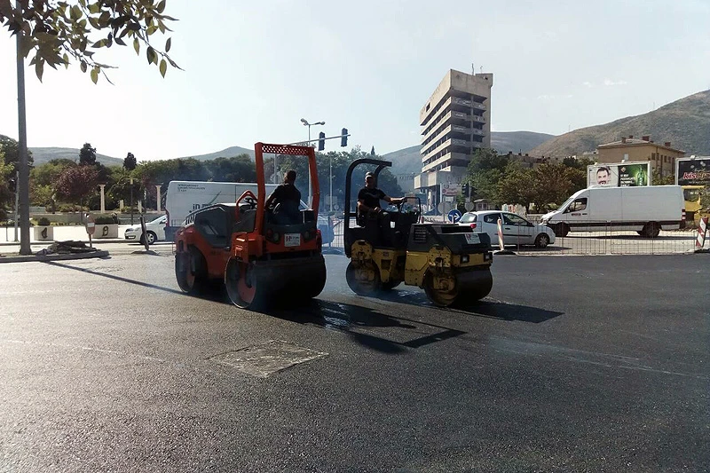 Stigao asfalt na mostarske prometnice