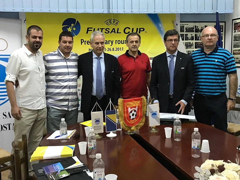 UEFA inspektori obišli dvoranu u USRC Midhat Hujdur-Hujka