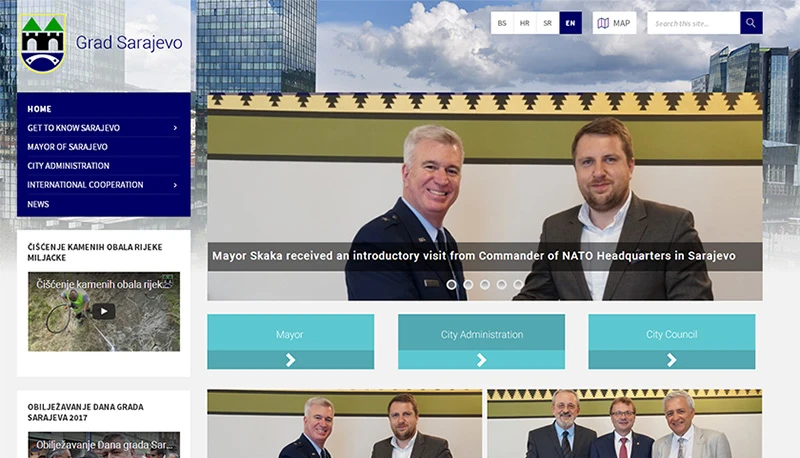 Grad Sarajevo prvi u BiH prilagodio web stranicu slijepim osobama