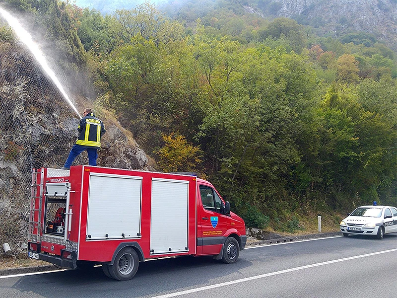Registrirano više intervencija na gašenju požara