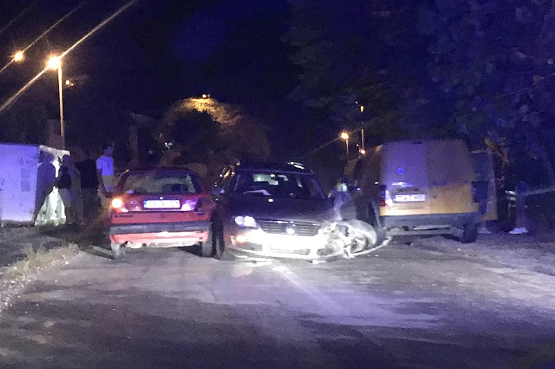 Sudar tri Volkswagena u Orlacu