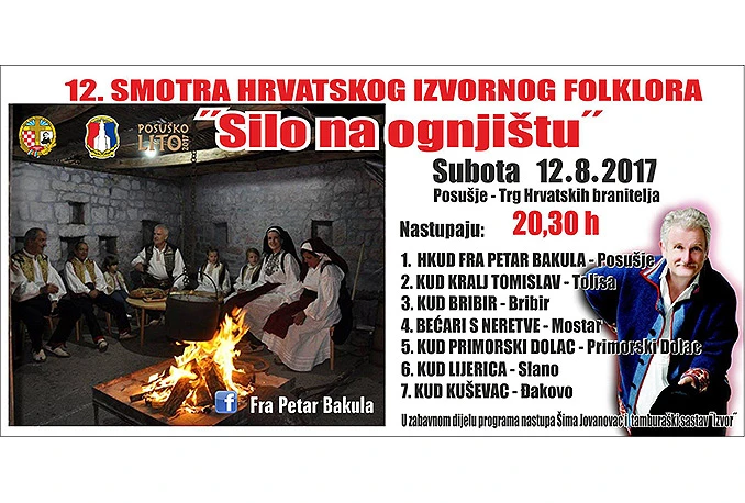 Smotra hrvatskog izvornog folklora “Silo na ognjištu”