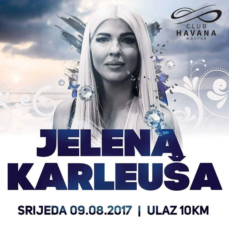 Jelena Karleuša u Mostaru