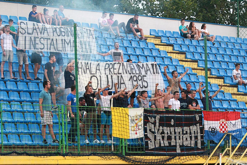 Transparent posvećen ''Oluji'' u Širokom Brijegu za NS BiH je nesportsko ponašanje
