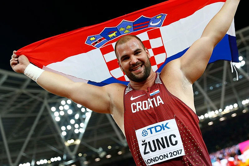 Stipe Žunić donio Hrvatskoj broncu na SP u bacanju kugle