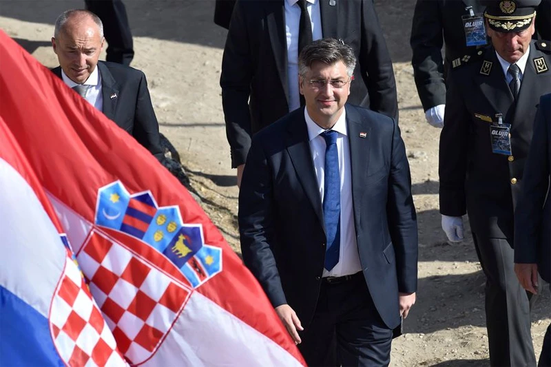 Plenković u Kninu: Oluja je spriječila još jednu Srebrenicu